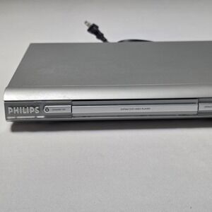 Philips DVD Player Silver DVP642/37 Progressive Scan DivX Video Tested Works